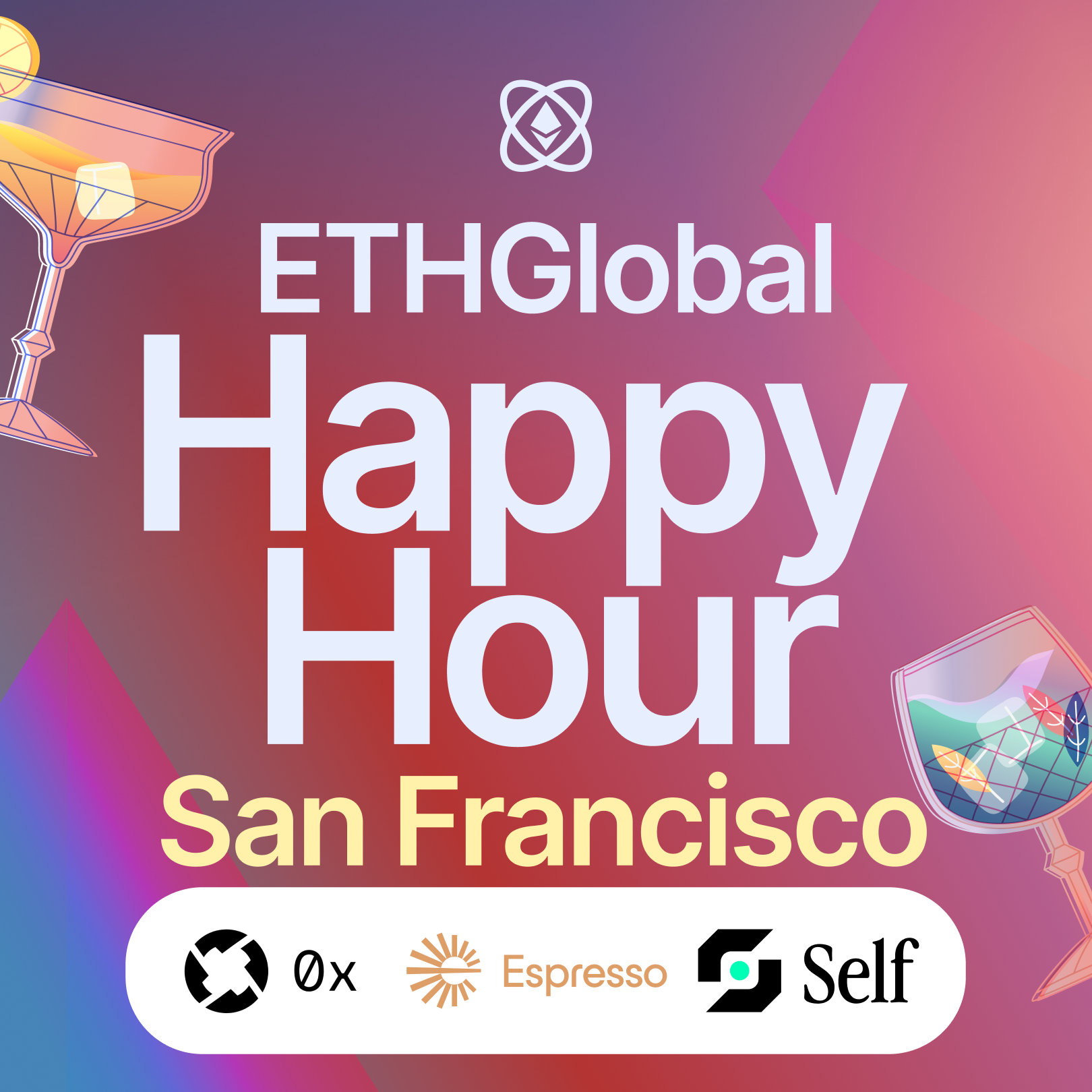 ETHGlobal SF Happy Hour June logo