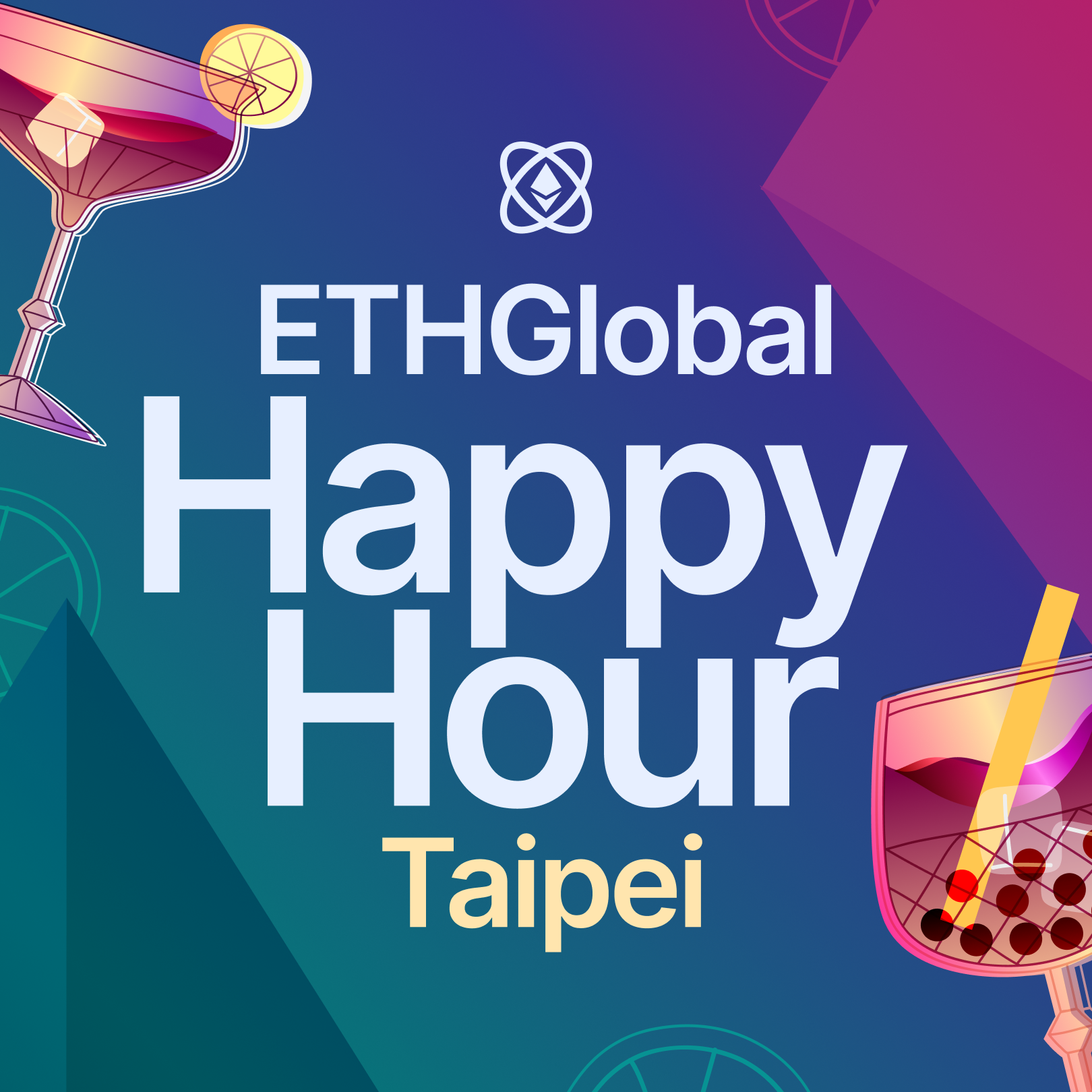 ETHGlobal Taipei Happy Hour logo